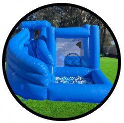 Blue20Bounce20house20combo20for20rent 1709667228 Mini Blue Combo Jumper